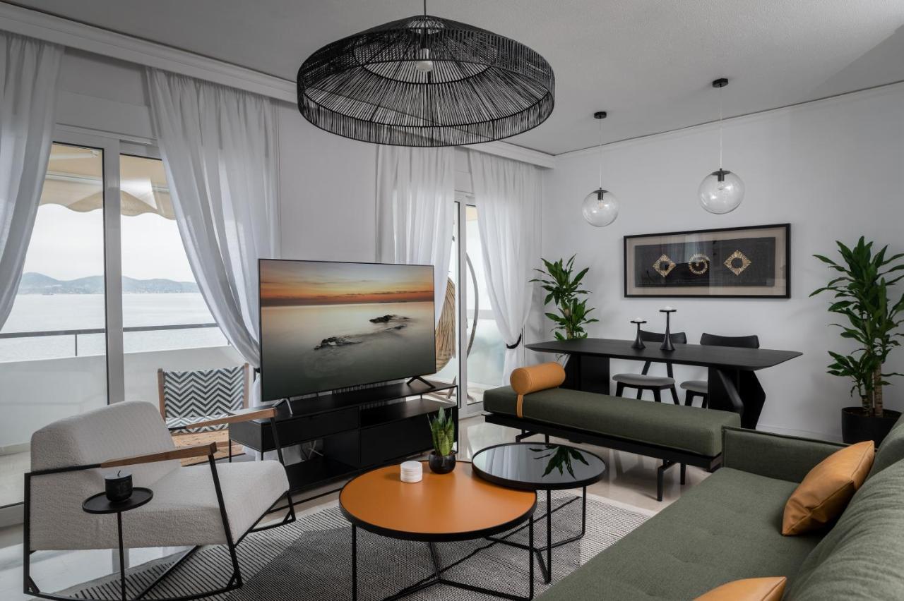 Blue Chill Paradise Seaview Suite W/ Kingbed Pireus Exteriör bild