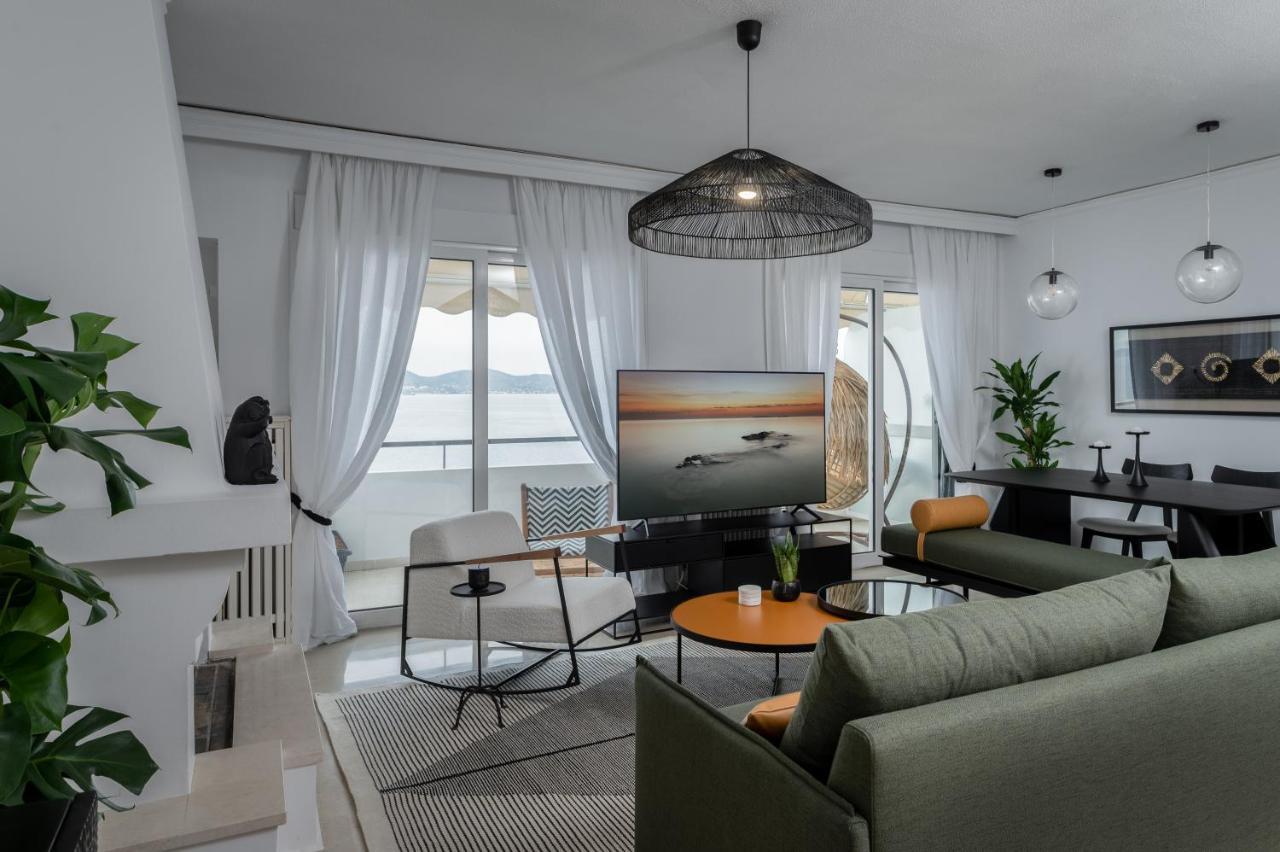 Blue Chill Paradise Seaview Suite W/ Kingbed Pireus Exteriör bild